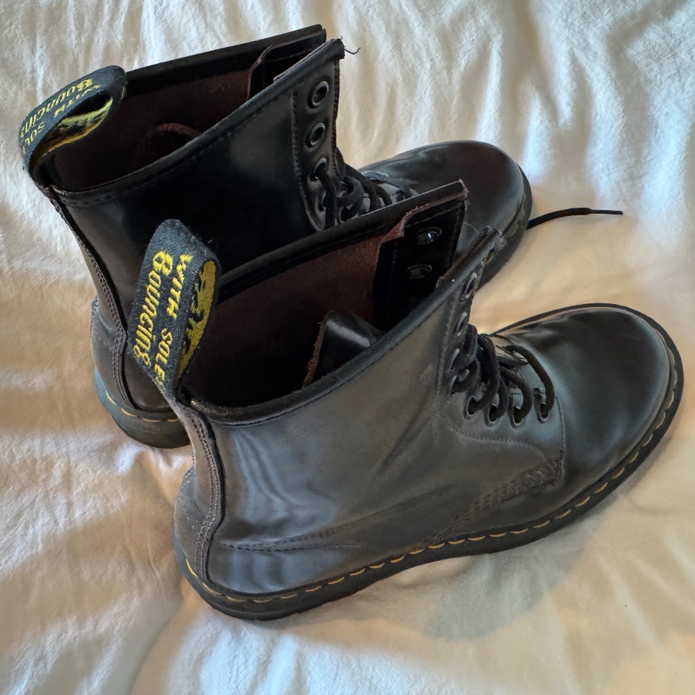 De Martens Cherry Red Boots